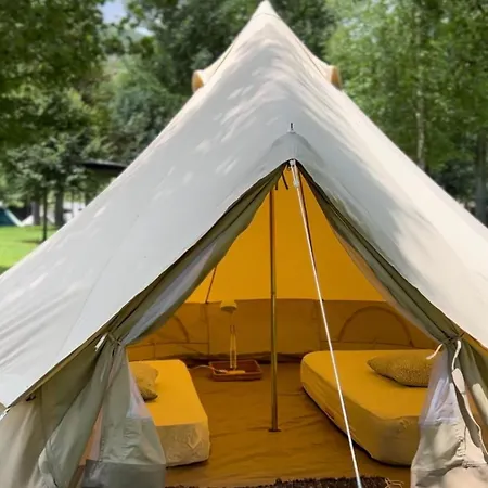 Noguera Pallaresa Acampamento Sort